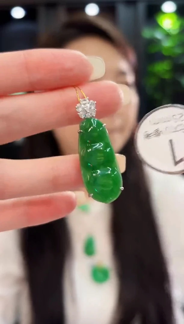 吊坠(不含链)未镶嵌翡翠 缅料A货/支持复检/一件