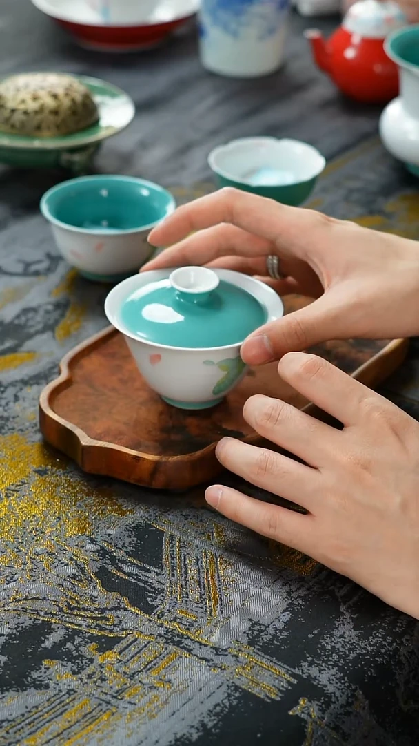 瓷片留器茶斋芬达高端瓷器@@JNT0083