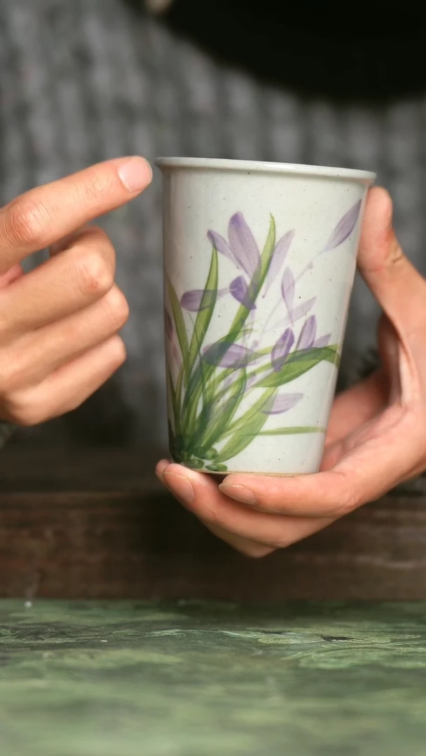 【闪购商品】青诗集手工手绘瓷器