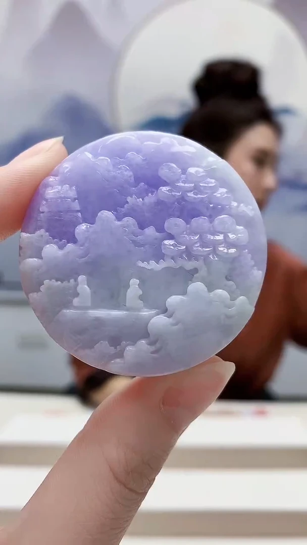 未镶嵌定制翡翠4829ry-毛货挂件43