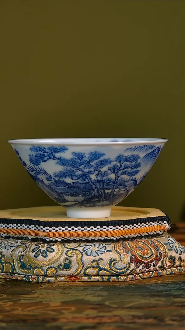 杯手工手绘杯杯很美丽