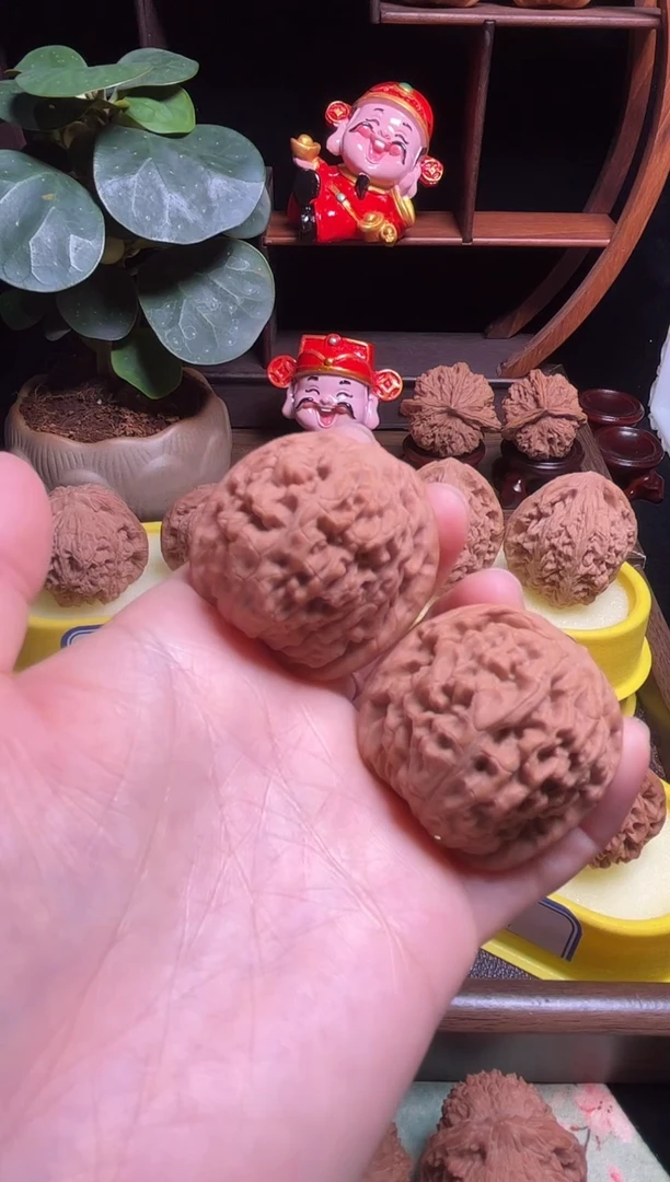 把件文玩核桃莲花 39