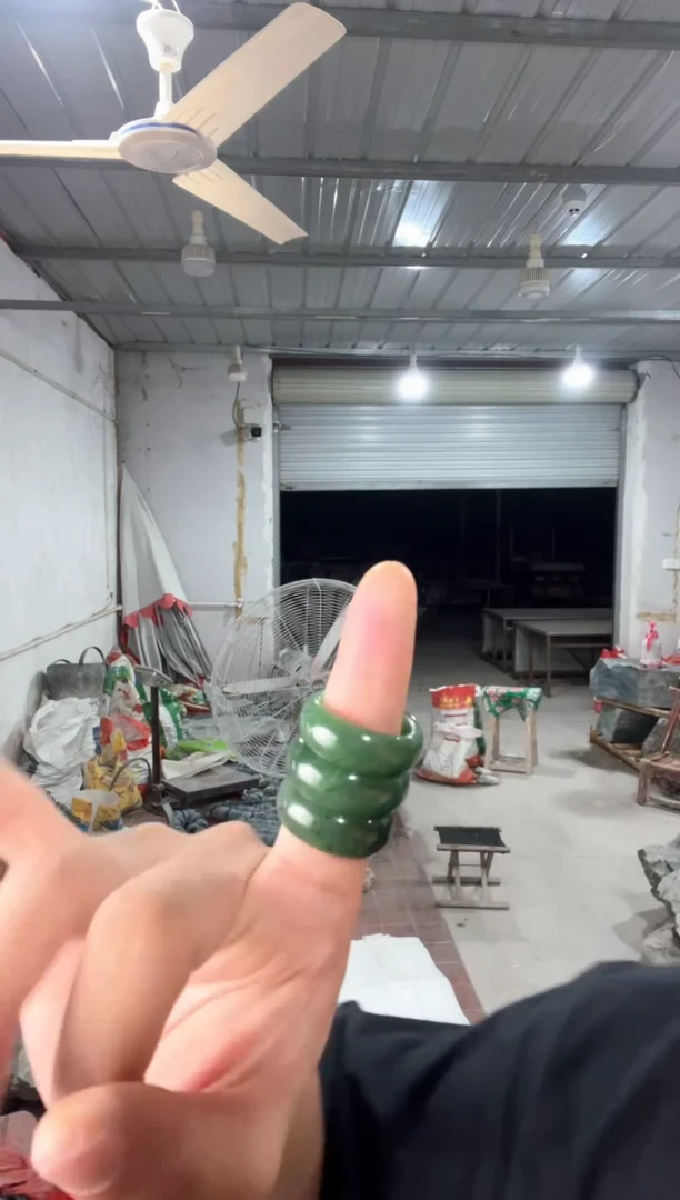 和田玉戒指未镶嵌碧玉宽胎戒指多样性拍一发一