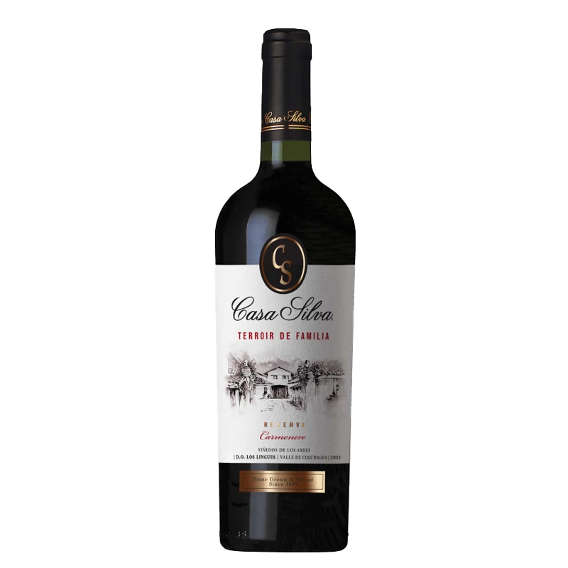 智利-玺瓦庄园家族之风珍藏佳美娜红葡萄酒14度750ML G