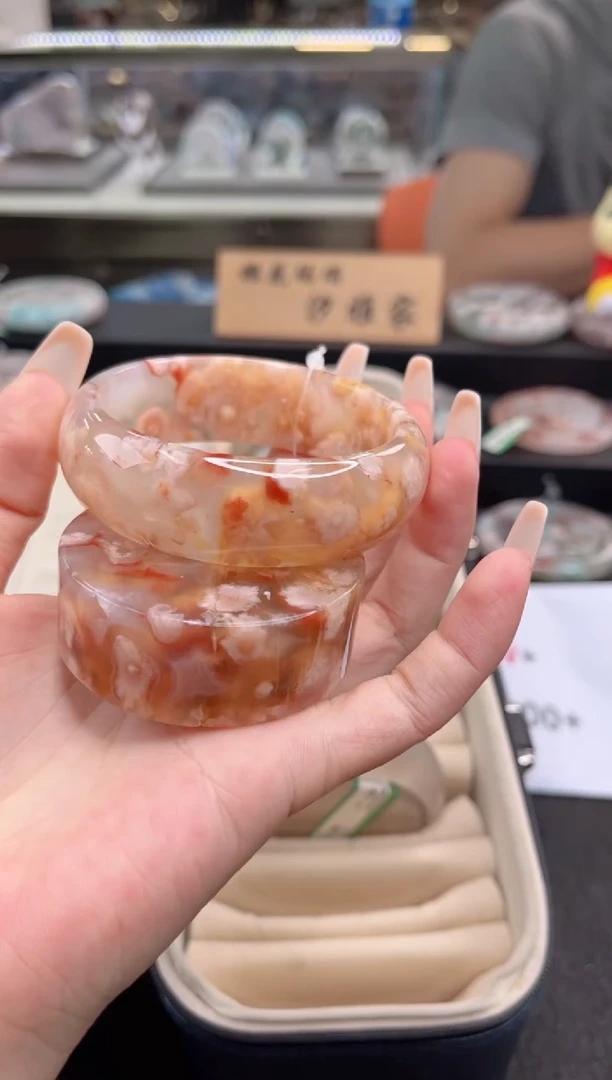 石英质玉手镯未镶嵌58圈口 （赠品镯心）S986273