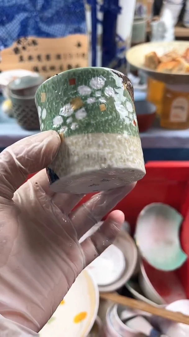 瓷片巧****宝英歌瓷器满19.9包邮