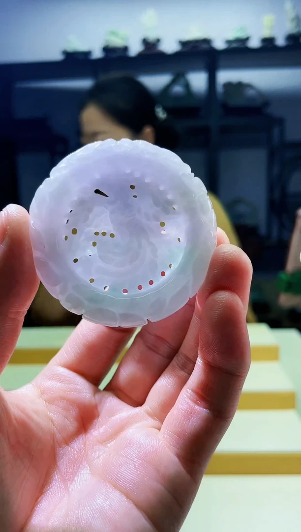 定制翡翠未镶嵌毛货07080069多样性发其一