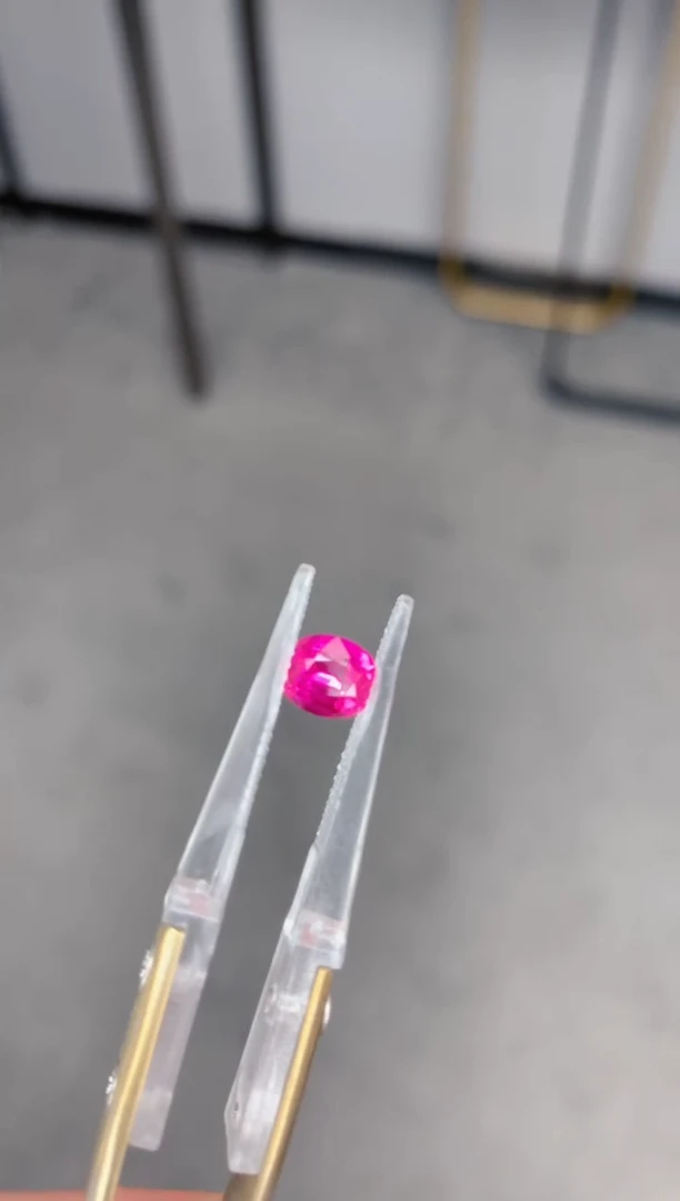 裸石红宝石1.07ct 无烧红宝石鸽血红