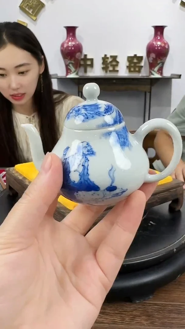 摆件景德镇陶瓷手工手绘