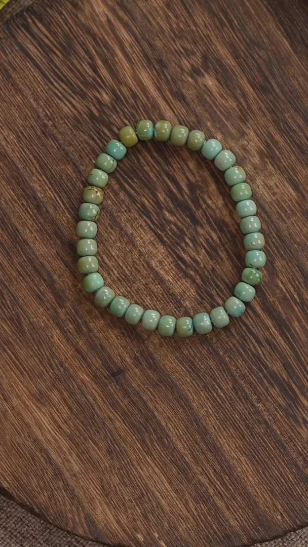 未镶嵌绿松石手链1