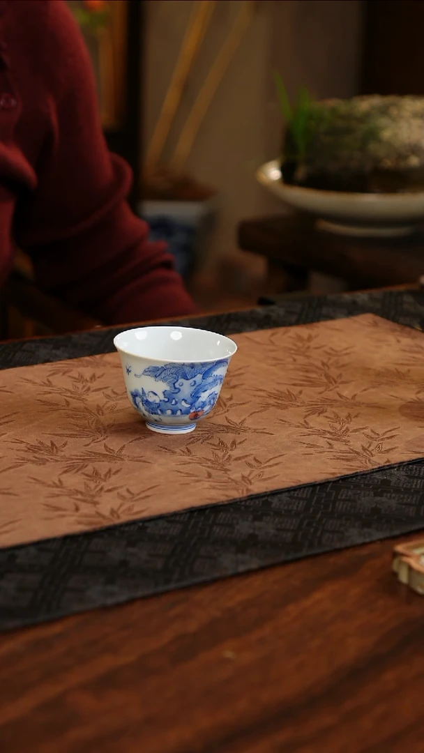 【闪购商品】杯子聚澜堂五子闹春铃铛杯