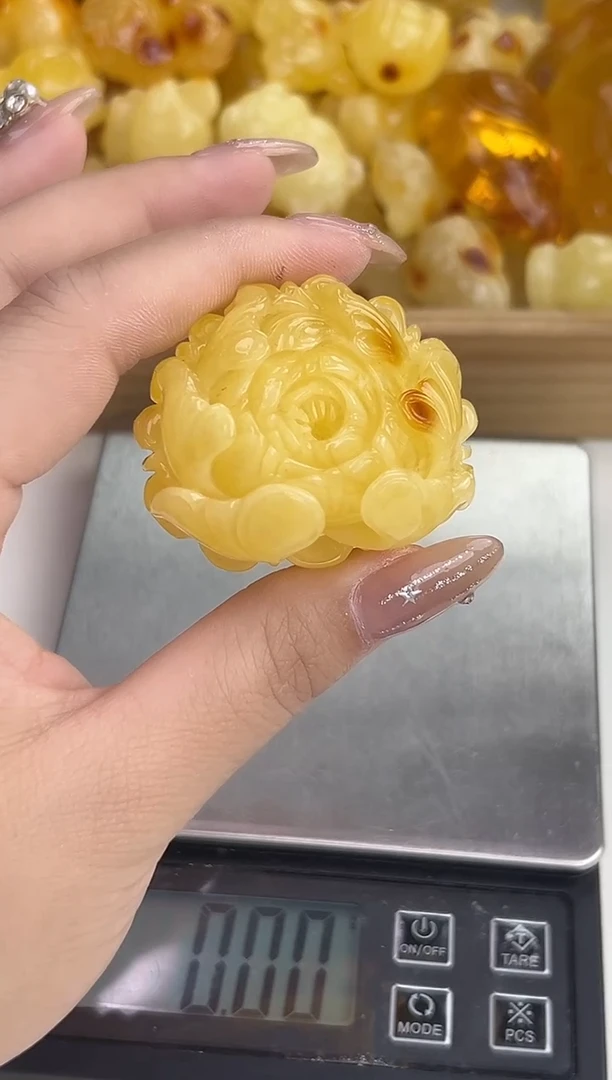 裸石琥珀未镶嵌天然琥珀蜜蜡吊坠