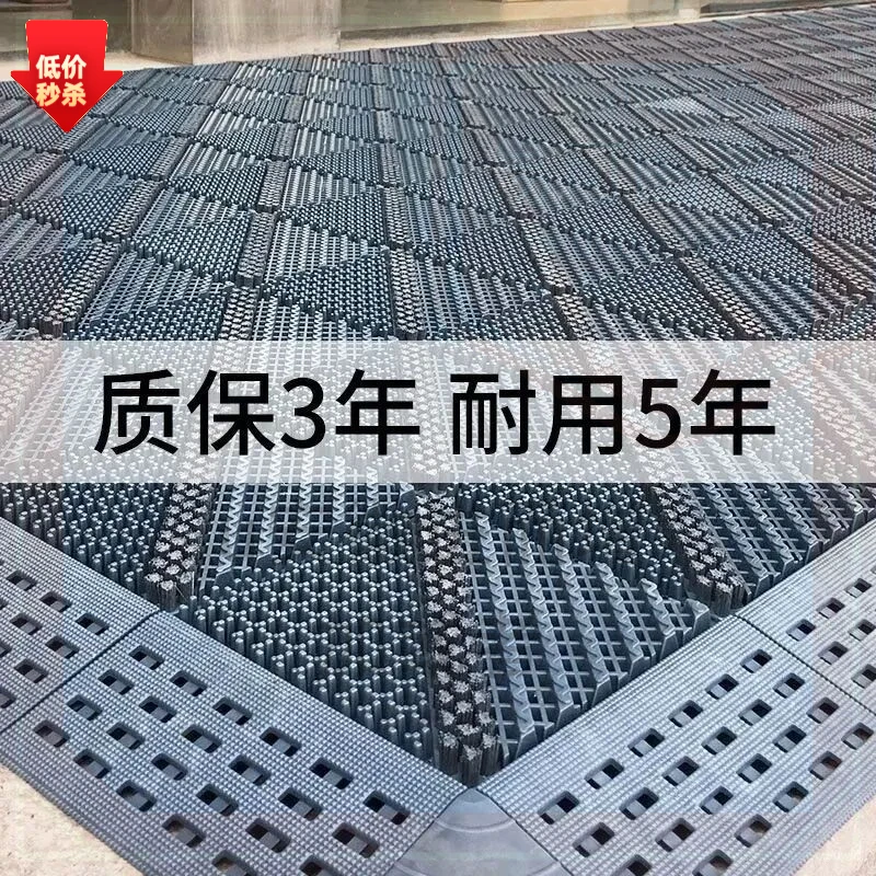 室外防滑地垫商用门口脚刮泥门垫户外地毯防水除尘加厚裁剪大面积