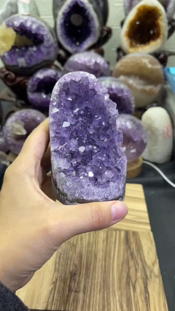 未镶嵌大型摆件（非配饰）紫晶617号摆件