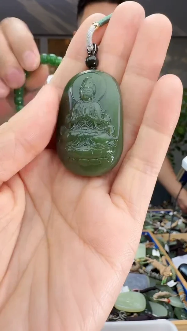 未镶嵌和田玉挂件拍一发一