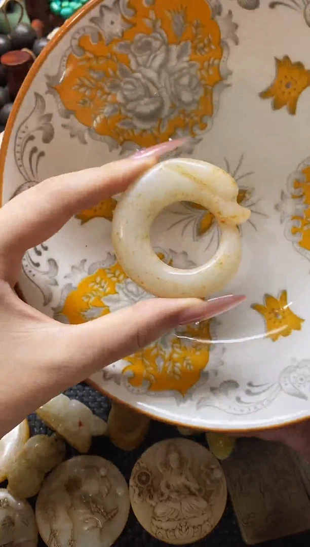 瓷片瓷片 瓷器 摆件 1个