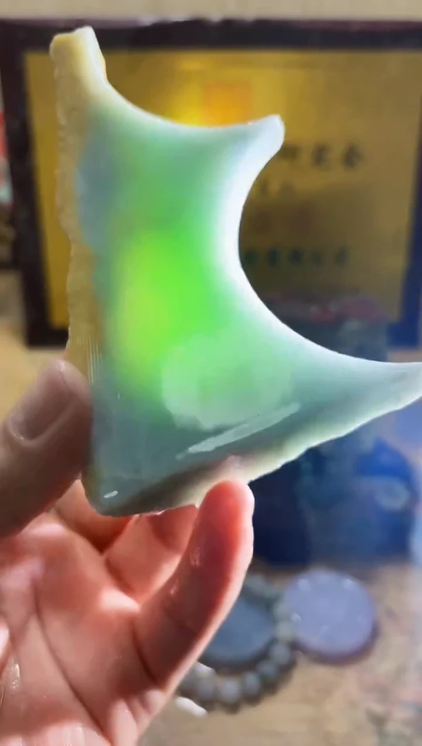 未镶嵌挂件翡翠A货常星7838