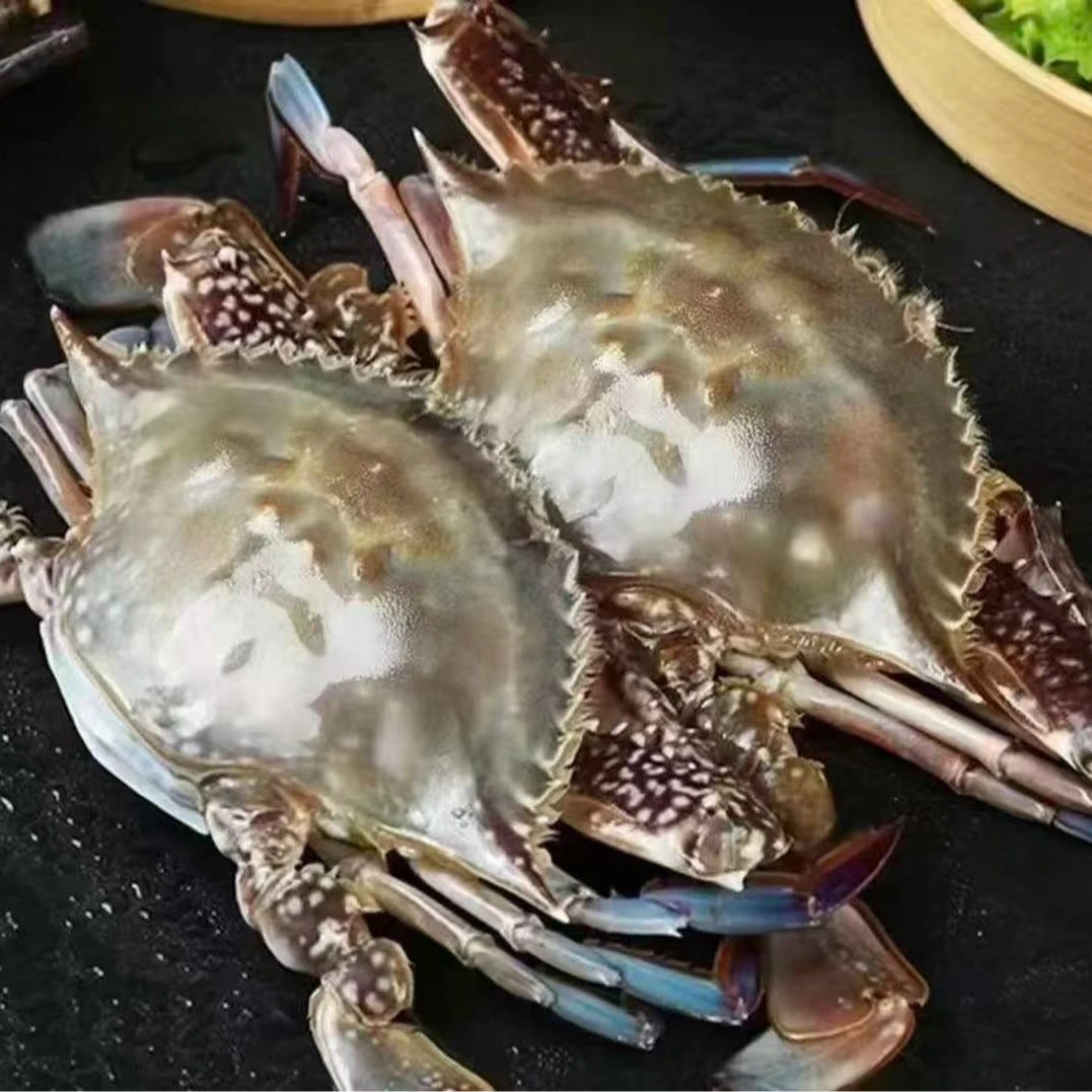 连云港 母蟹4-6两左右/只 4斤装【冻蟹爆炒】