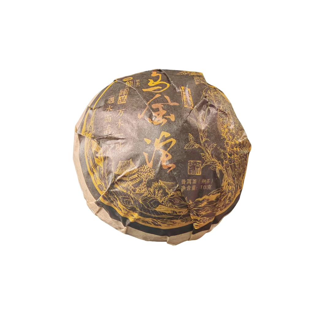 【鸣龙】乌金沱 熟茶 100克/沱 限购福利