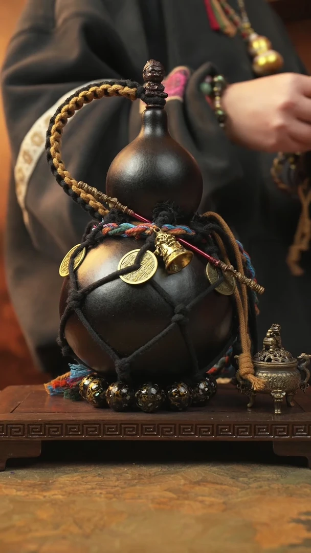 177大漆一物一拍记葫堂出品【不带手串】