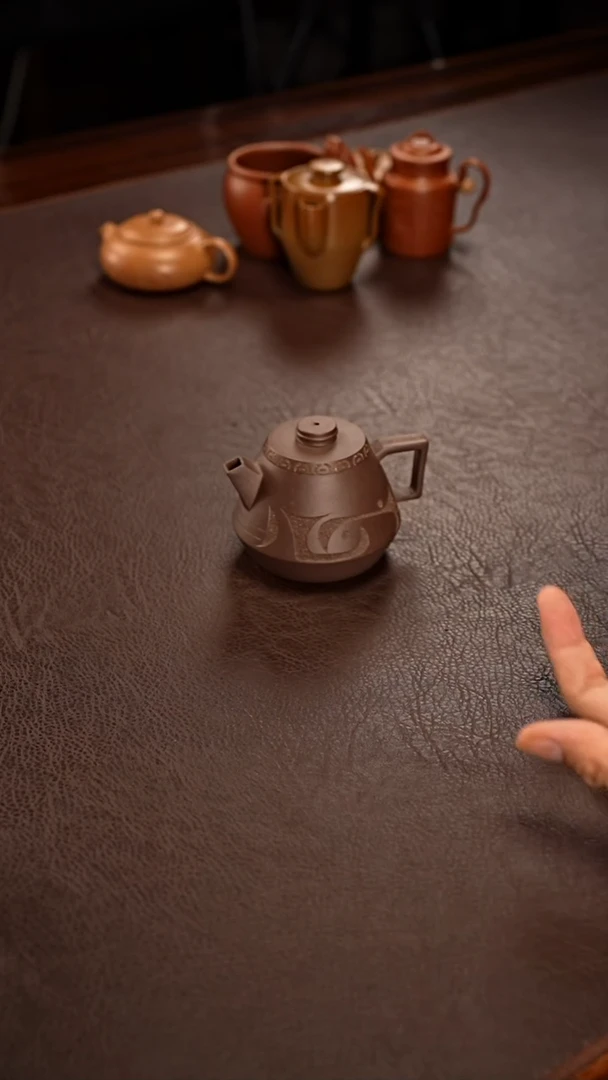 茶壶紫砂鱼乐壶紫砂壶150cc