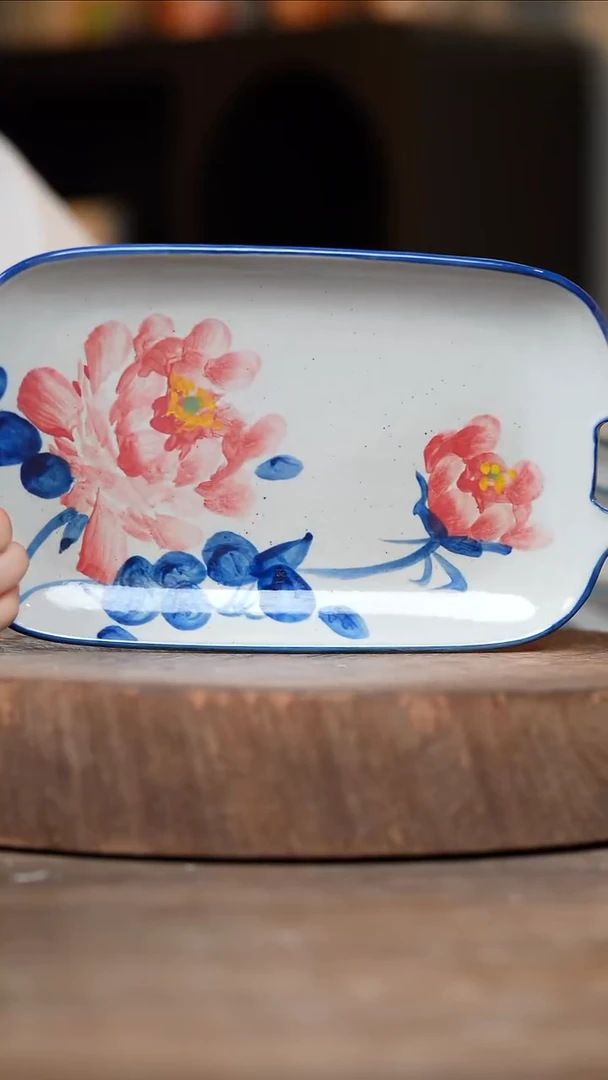 瓷片景德镇高温釉下彩（食品级）