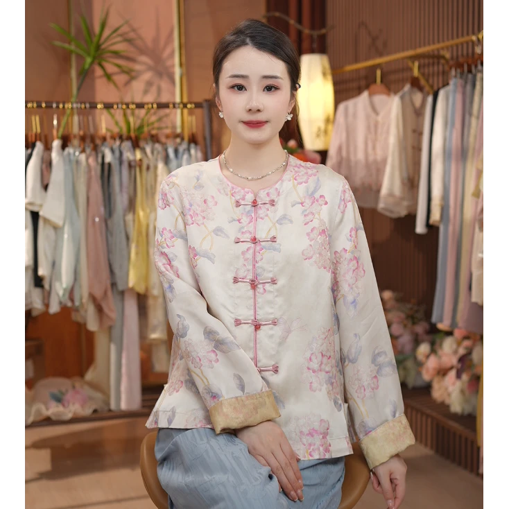 《 海棠梦-外套》新中式提花国风时尚休闲品质防晒透气外套