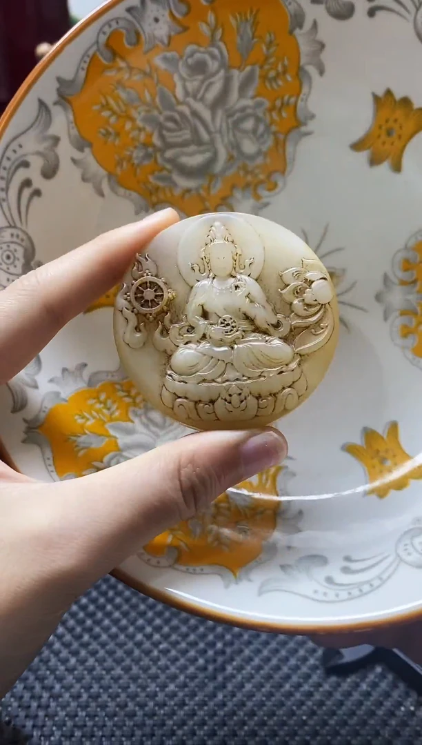 瓷片瓷片 瓷器 摆件 1个