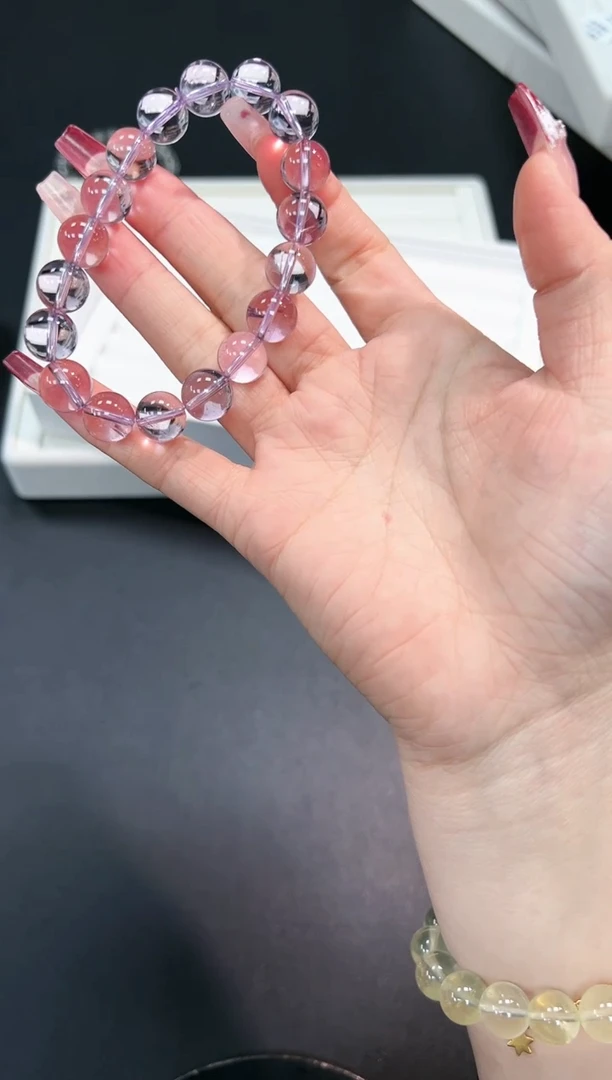 【闪购商品】水晶手串未镶嵌78l多样性发其一/1条默认微瑕