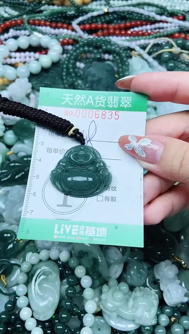 颈饰未镶嵌翡翠翡翠