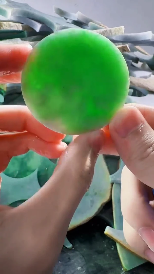 裸石翡翠缅甸翡翠A货文499
