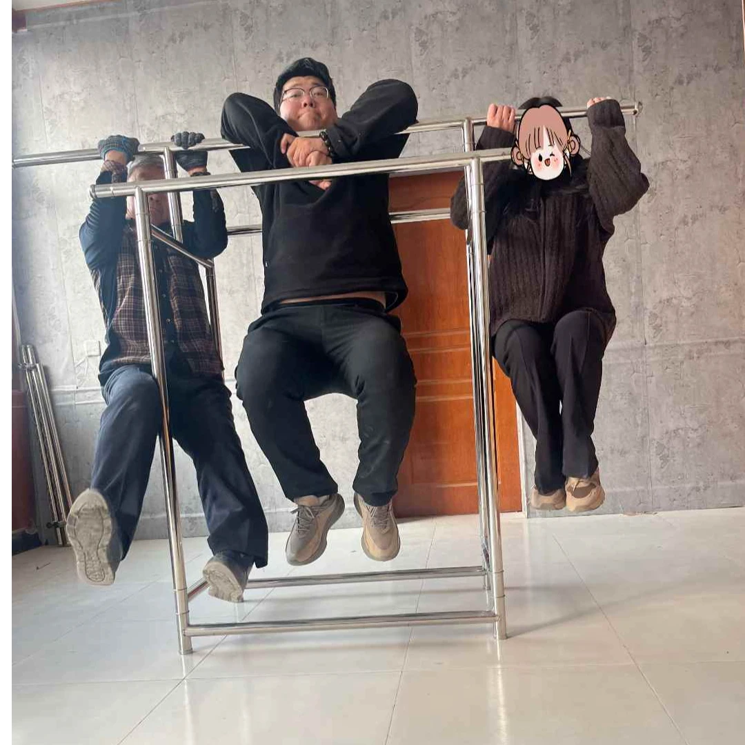 【均匀承重1000斤】不锈钢落地晾衣架晾晒架家用室外晾衣架户外阳台