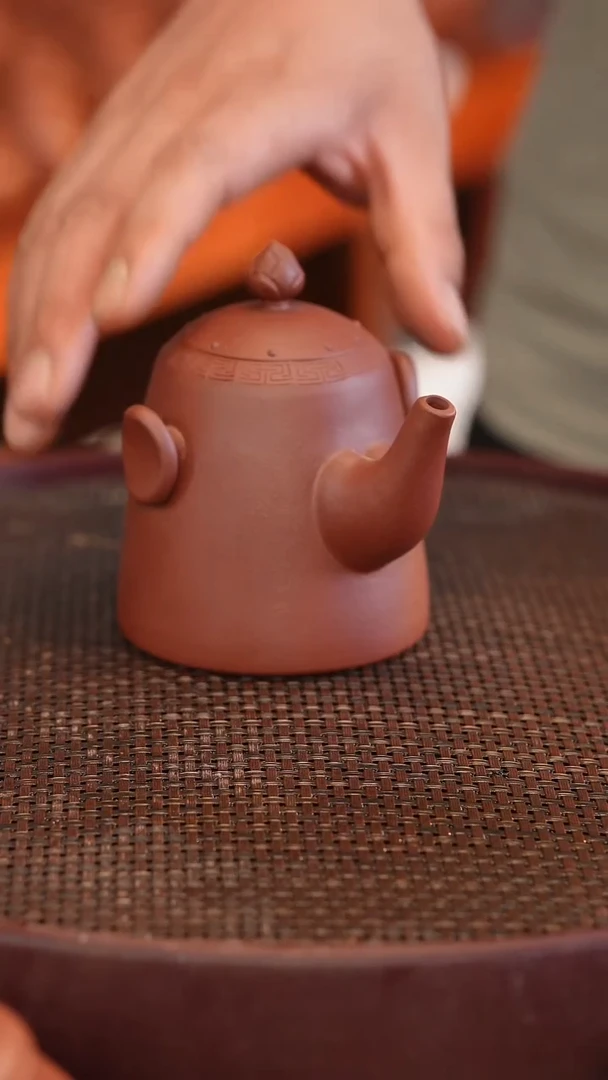 茶壶紫砂原矿手工制作