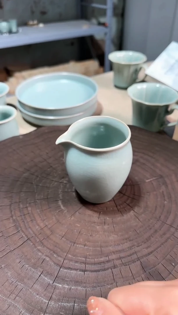 【闪购商品】汝瓷公道杯-海英开窑-羊