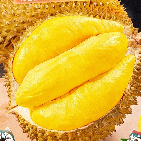 【1号小时达】泰国A级金枕鲜榴莲3斤-6斤一果一重核小肉多金枕泰国