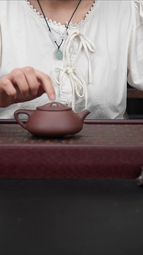 茶壶紫砂底槽青 景舟石瓢200CC