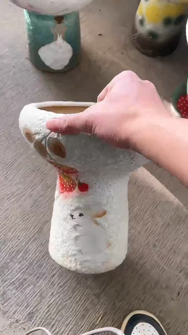 【闪购商品】摆件21-295口20高26瑕疵  一个