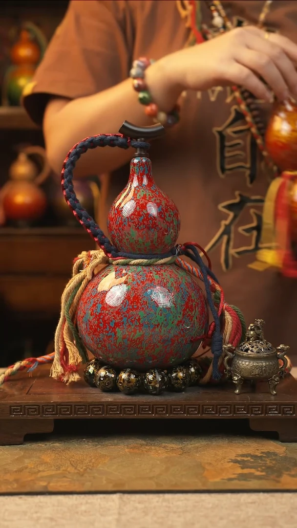 568大漆一物一拍记葫堂出品【不带手串】