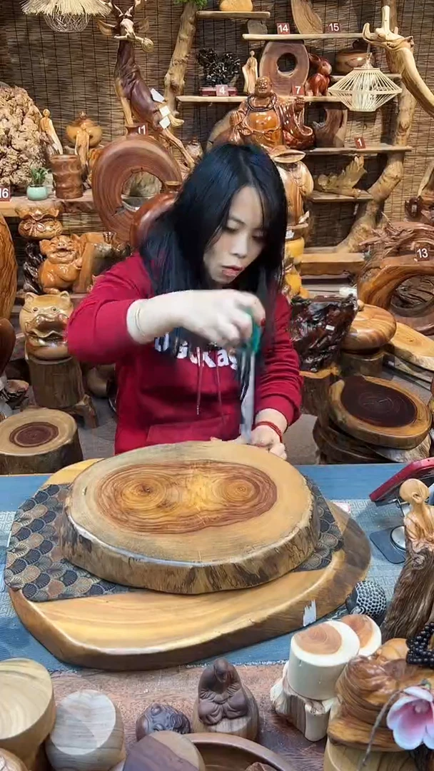 木香樟木-自然边干泡