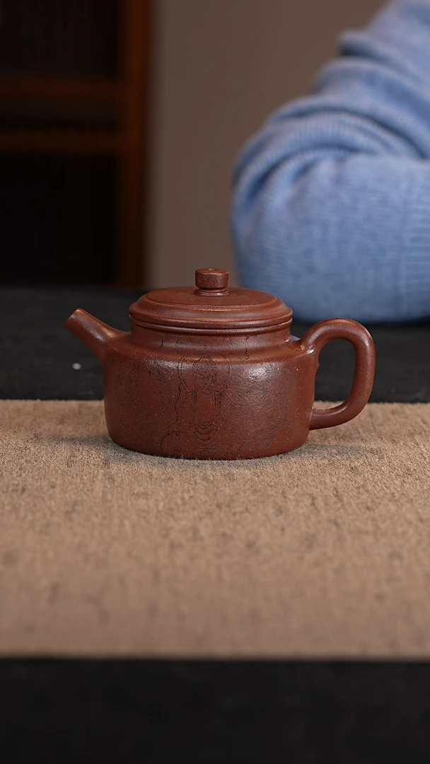 【闪购商品】紫砂茶壶二号井底槽青德钟