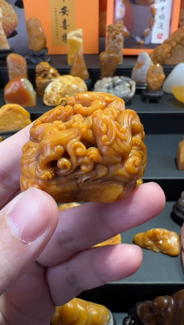 【闪购商品】田黄石半知田黄直播间