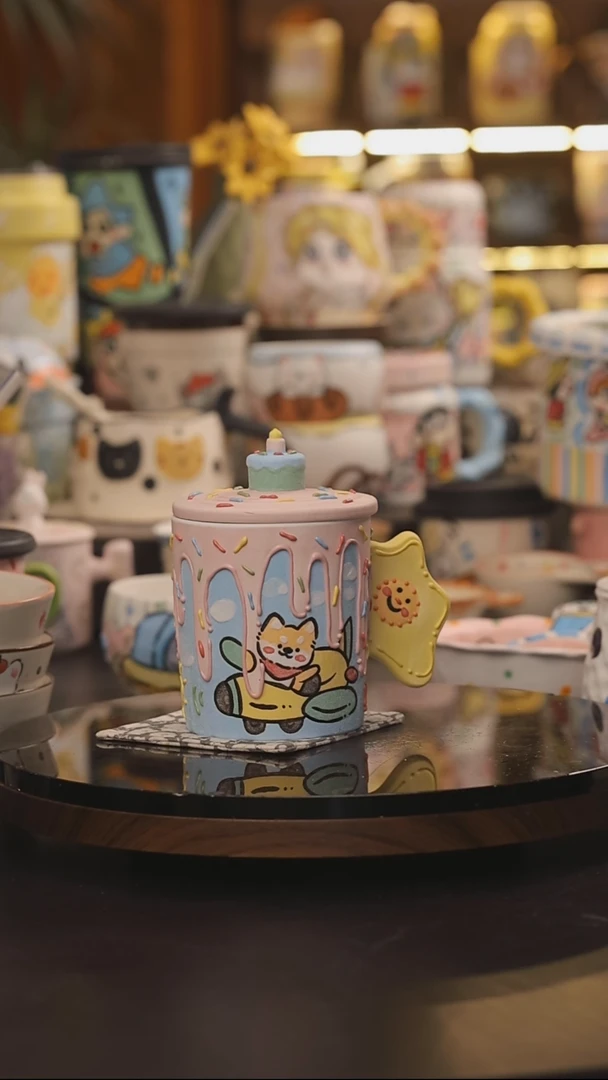景德镇釉下彩绘设计师款式陶瓷