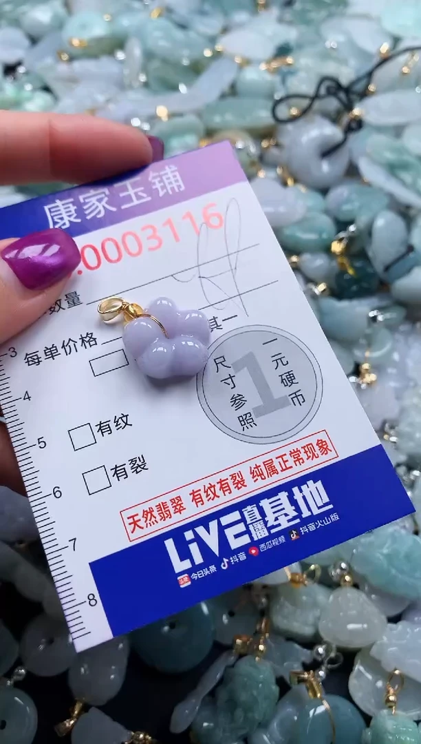 颈饰未镶嵌翡翠3116