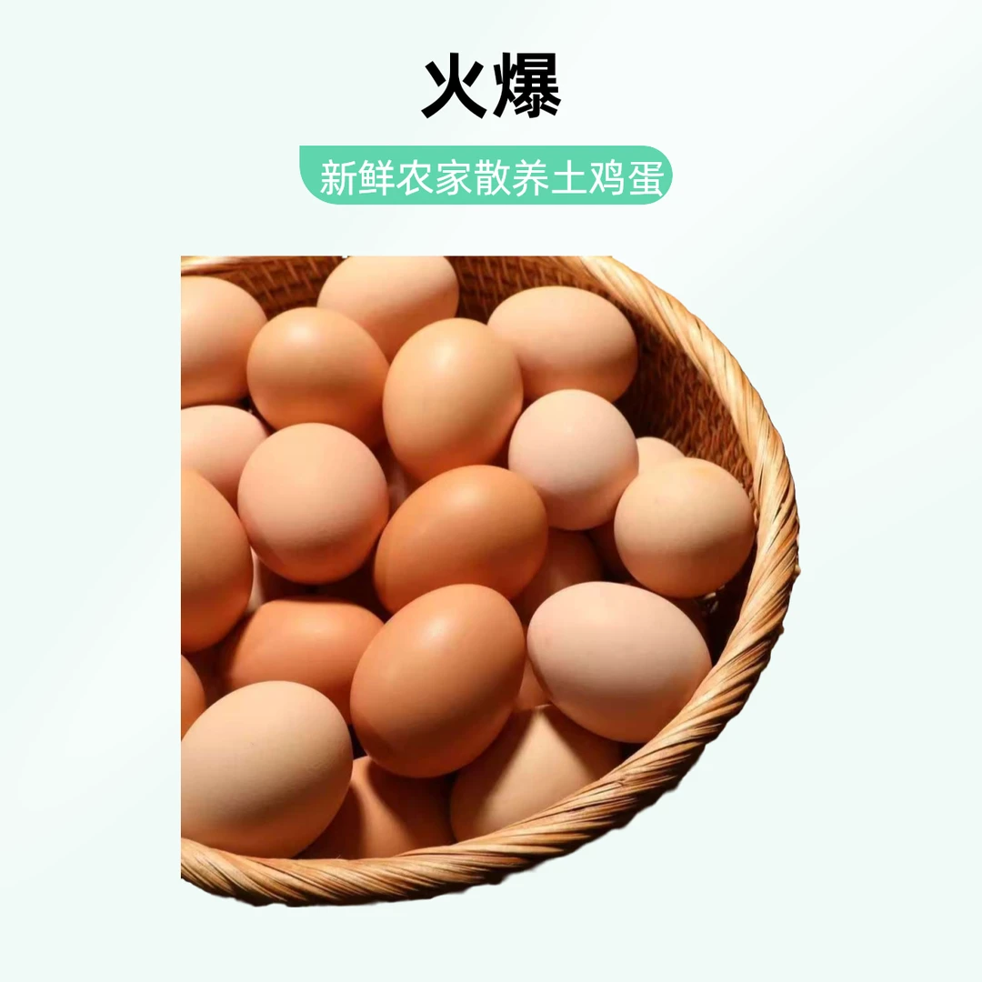 鸡蛋跑山鸡土鸡蛋25个