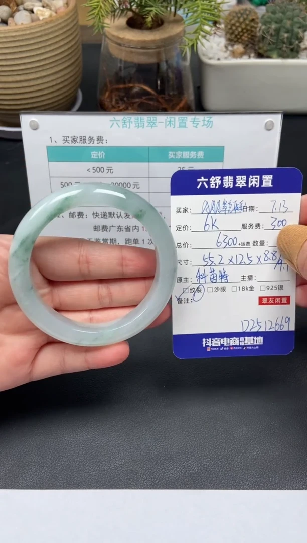 翡翠手镯未镶嵌A****人D2512669