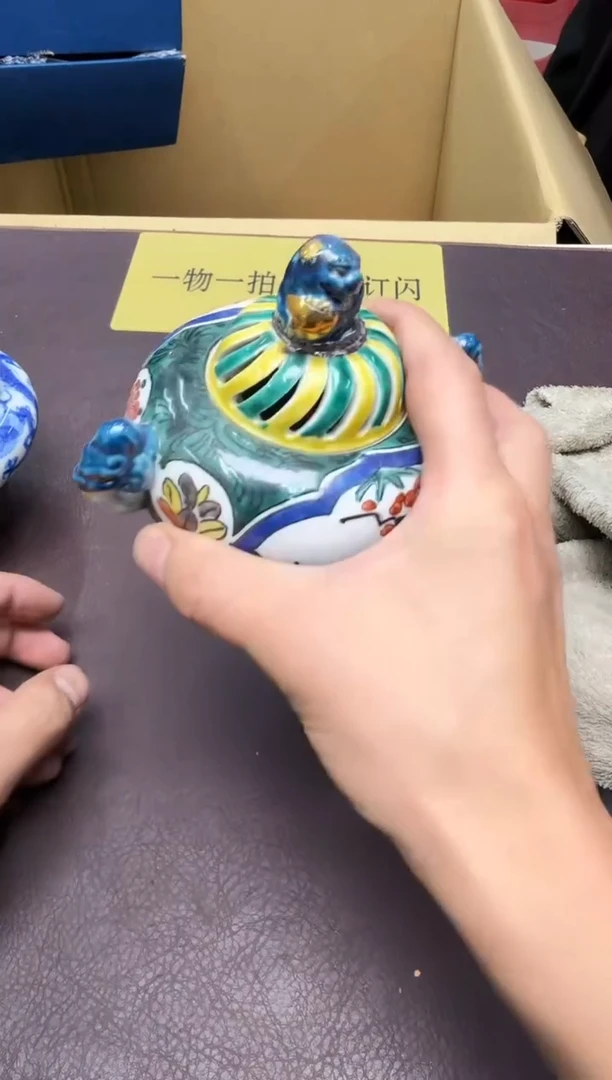 手工艺品琉璃摩**观176
