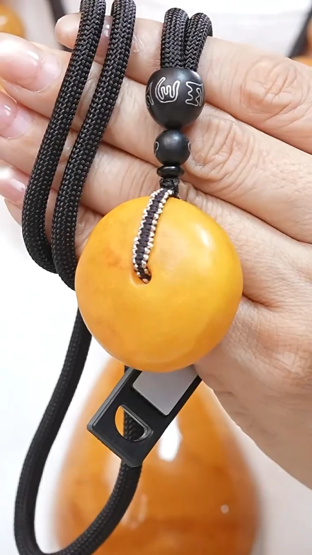 蜜蜡颈饰未镶嵌8464天然蜜蜡珠宝奇石全部保真