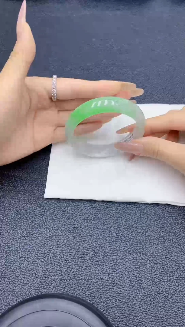 高冰透美人手镯 所见即所得44