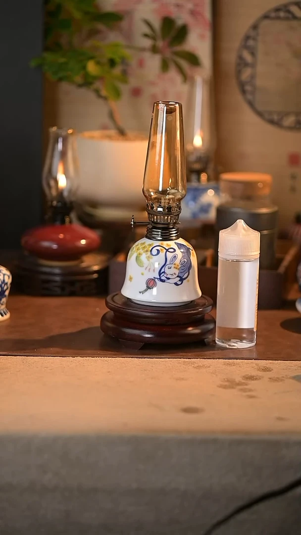 景德镇陶瓷香薰灯摆件