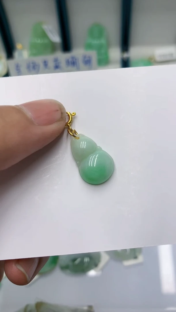 颈饰未镶嵌翡翠缅甸翡翠a货